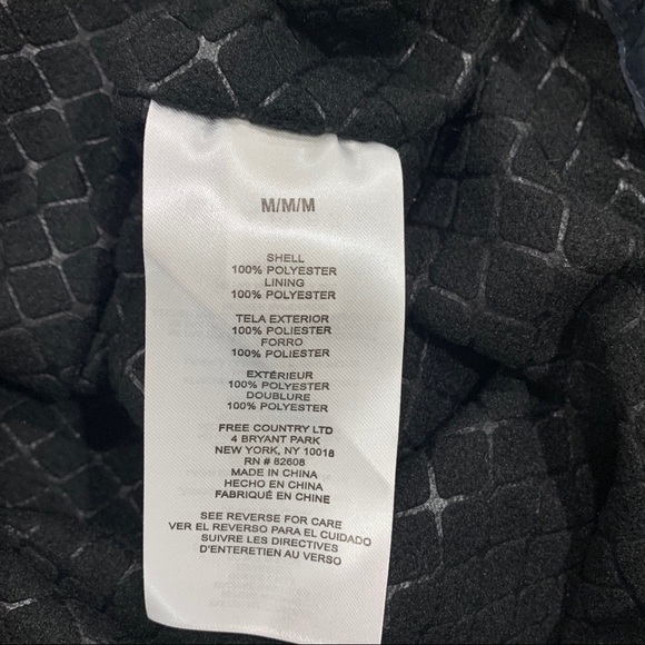 🎁 Free Country  Wind Shear Zip Up Hooded Jacket - Picture 7 of 11